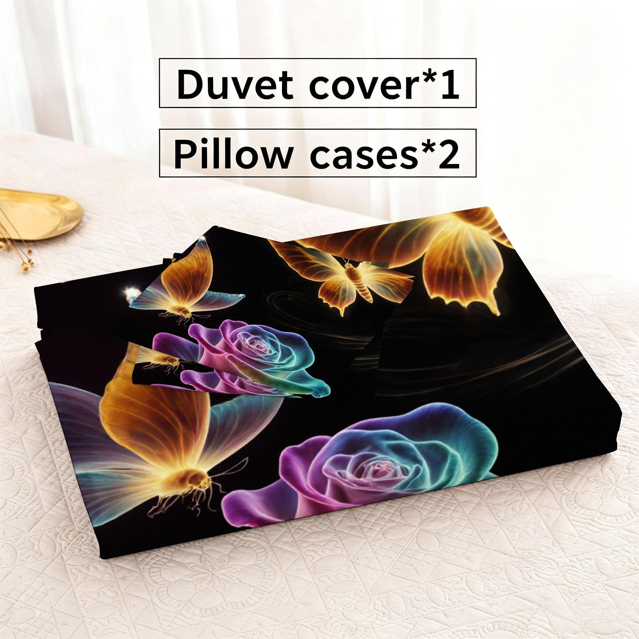 Funda Nórdica Cama 180, 240x260 cm Rosa Negra, AQ2034