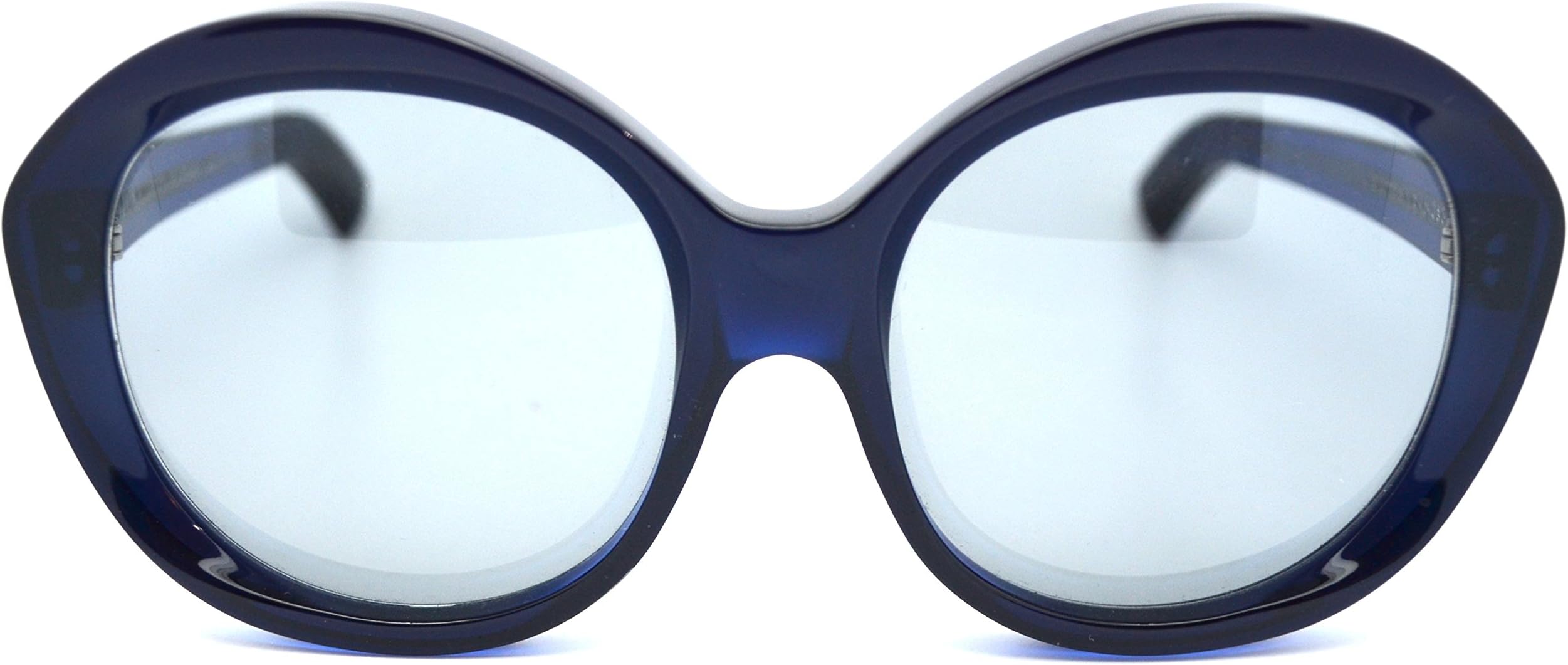 Cutler and Gross Sportmax M0004 Round blue Oversized Sunglasses