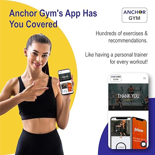 Miniatura 7 de Anchor Gym  Correa de resistencia al peso corporal  Cómodo y ajustable para entrenamientos de cuerpo completo