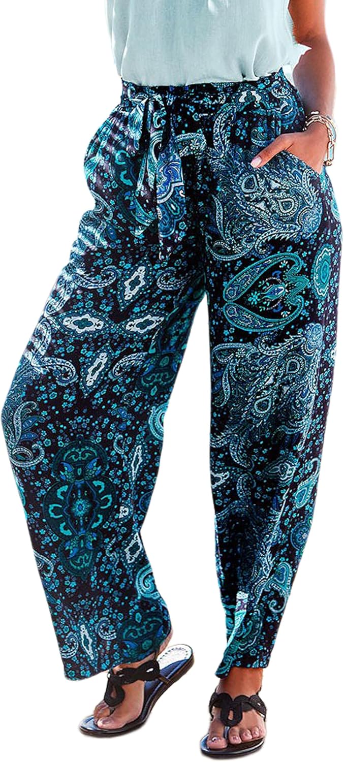LASCANA Women's Patterned Pants