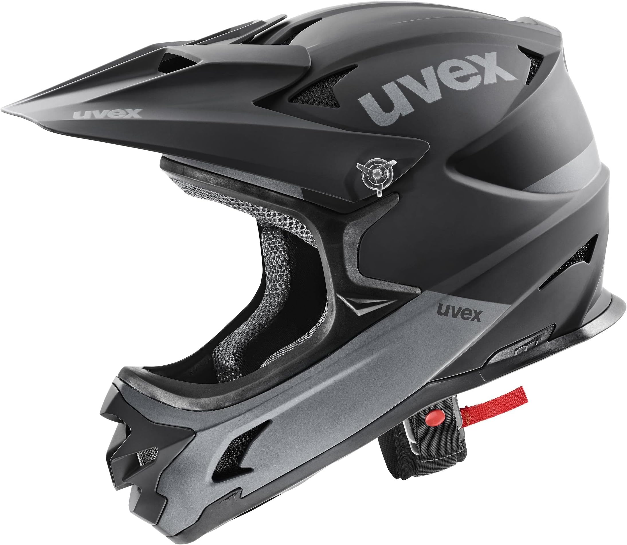 UvexUnisex-Adult, hlmt 10 bike helmet, black-grey matt, XL