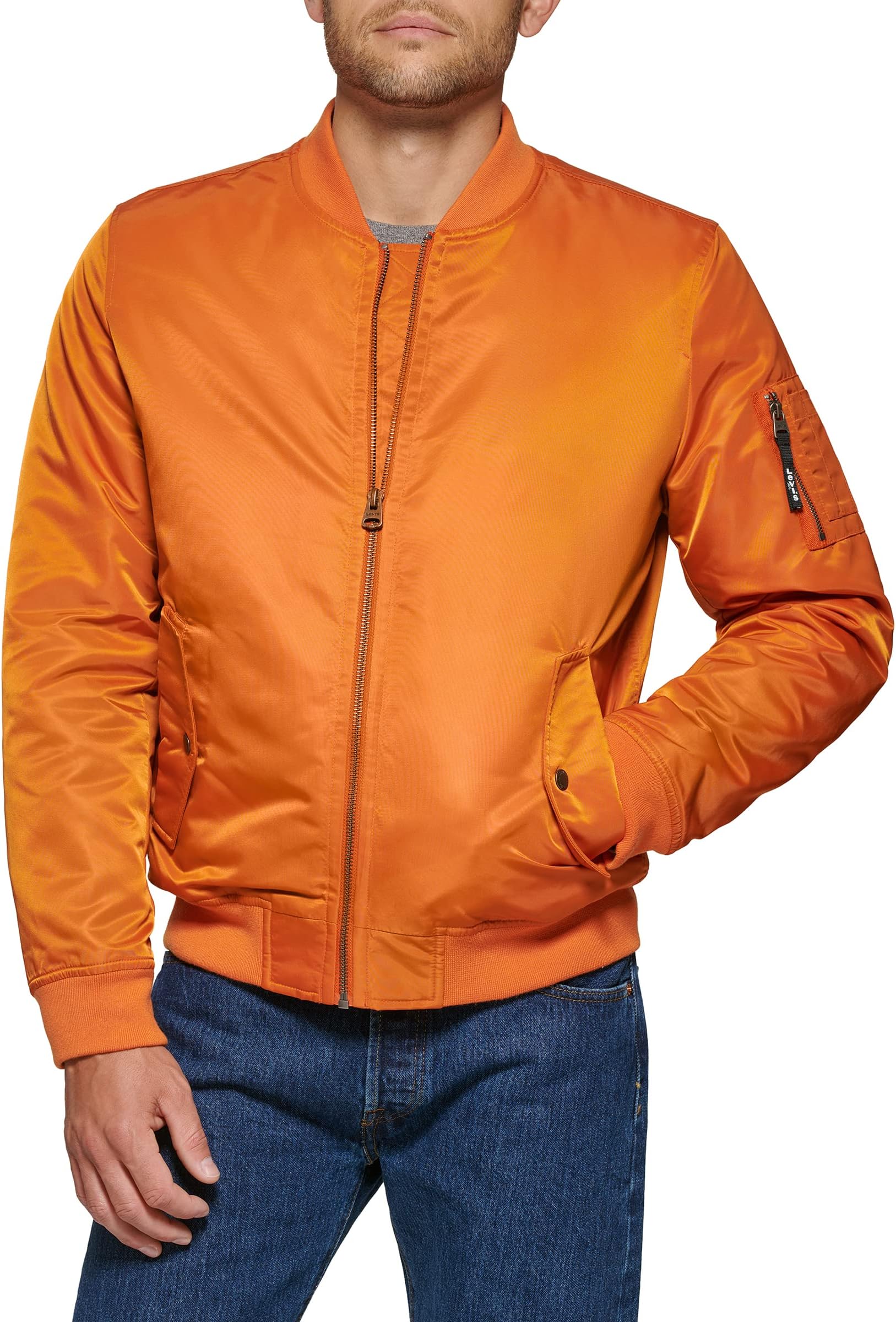 orange adidas bomber jacket