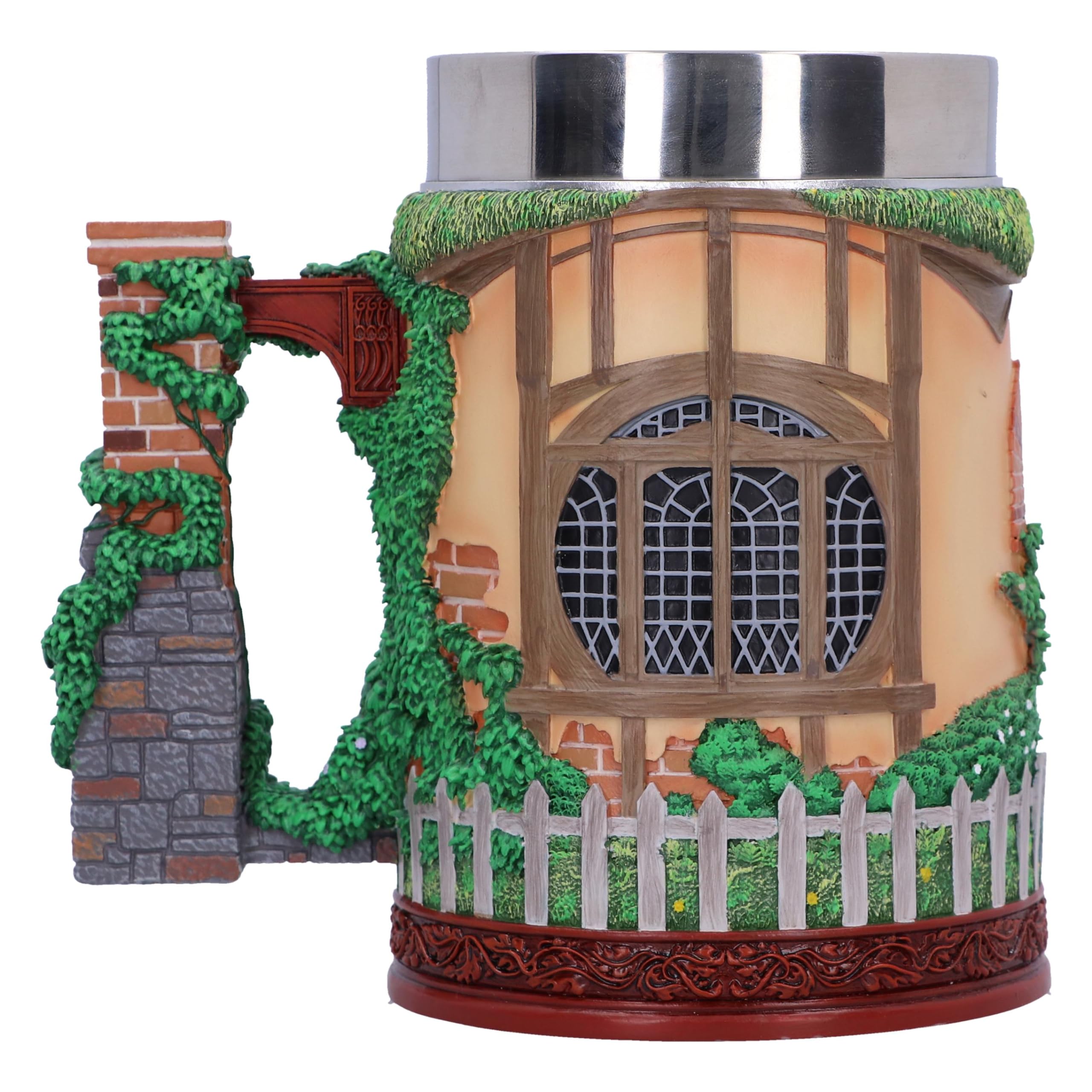 Nemesis Now Lord of the Rings The Shire Bierkrug, 15,5 cm, aus Kunstharz, offiziell Lizenziertes Herr der Ringe Merchandise, Details True to The Shire™, gegossen aus feinstem Harz, fachmännisch
