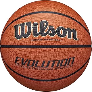 Wilson(ウイルソン) バスケットボール EVOLUTION (エボリューション) WTB0516 7号球/直径約24.5cm オレンジ/ブラック [並行輸入品]