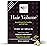 New Nordic Hair Volume Tablets, 3000 mcg Biotin & Biopectin Apple Extract, Hair Vitamins to Support Natural Hair Growth, 30 Count (Pack of 1)