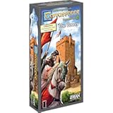 Carcassonne The Tower Board Game Expansion - Reach for The Skies in a New Dimension&excl; Medieval Strategy Game for Kids and Adults&comma; Ages 7&plus;&comma; 2-6 Players&comma; 45 Minute Playtime&comma; Made by Z-Man Games