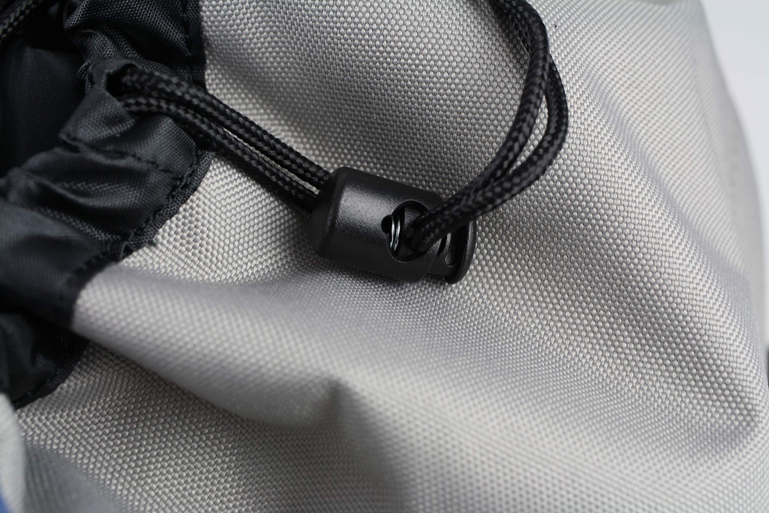 Mantle Seiltasche Seilsack Rope Bag grau/blau zum Klettern für Kletterseile bis 80 m