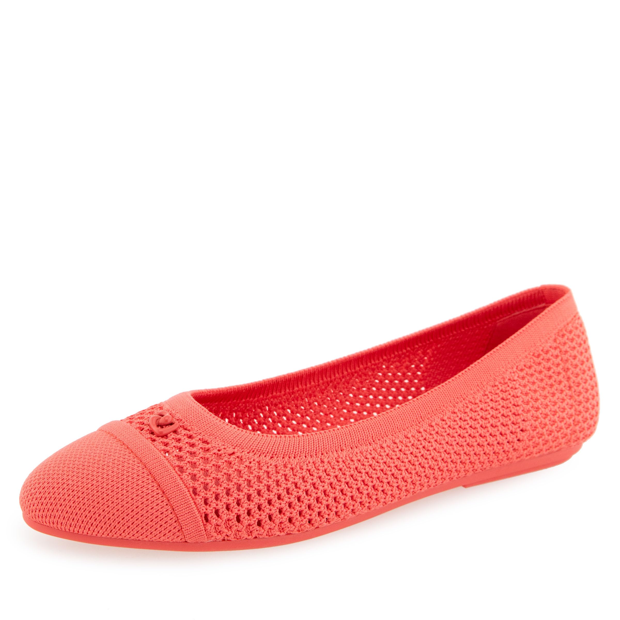 Aerosoles Annelie Ballet Flat damskie, Dzianina koralowa, 10 UK Wide