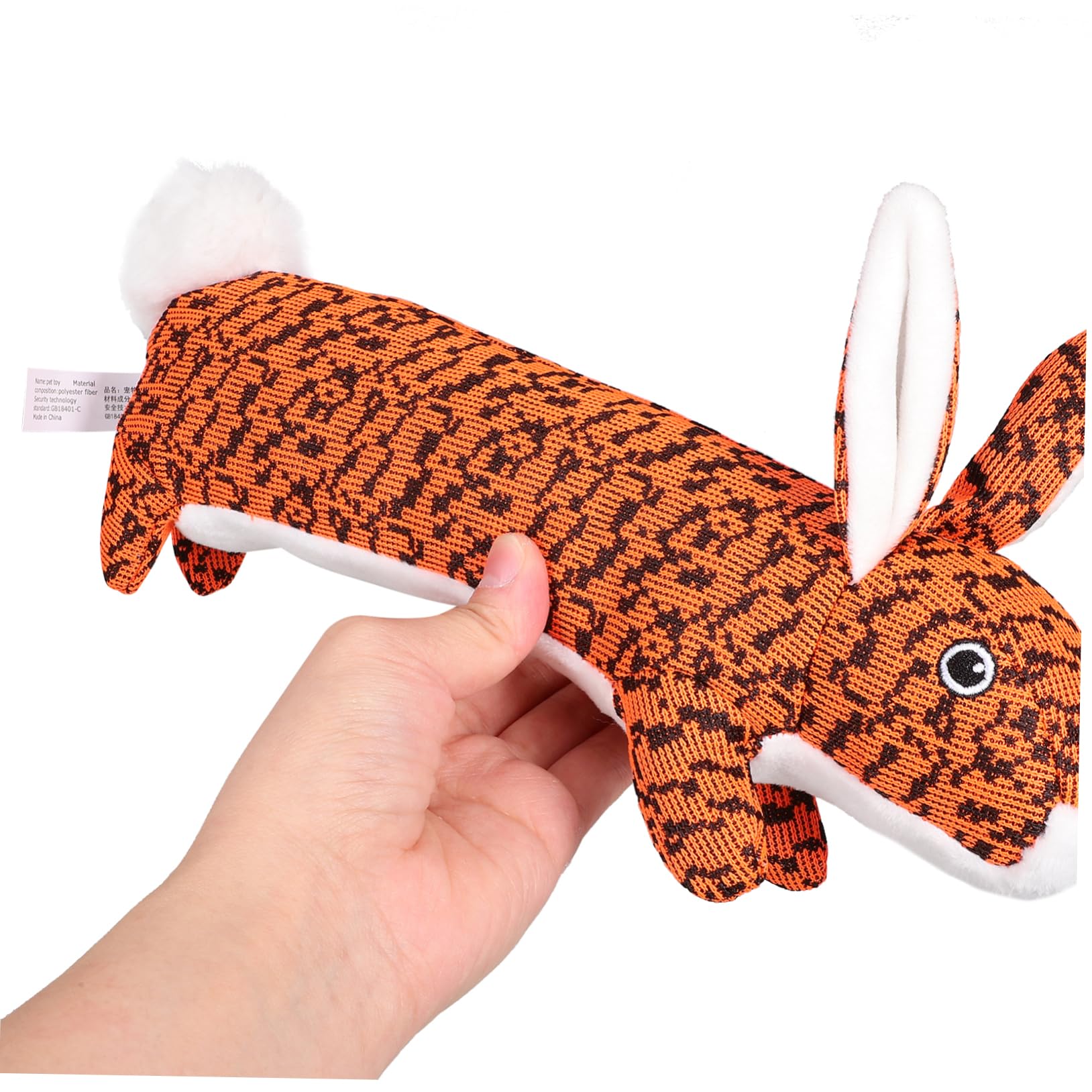 FRCOLOR 3 Stücke Haustier Quietschendes Kauspielzeug Design Hund Quietschendes Spielzeug Für Spielen Pet Supplies Orange Hund Kauspielzeug