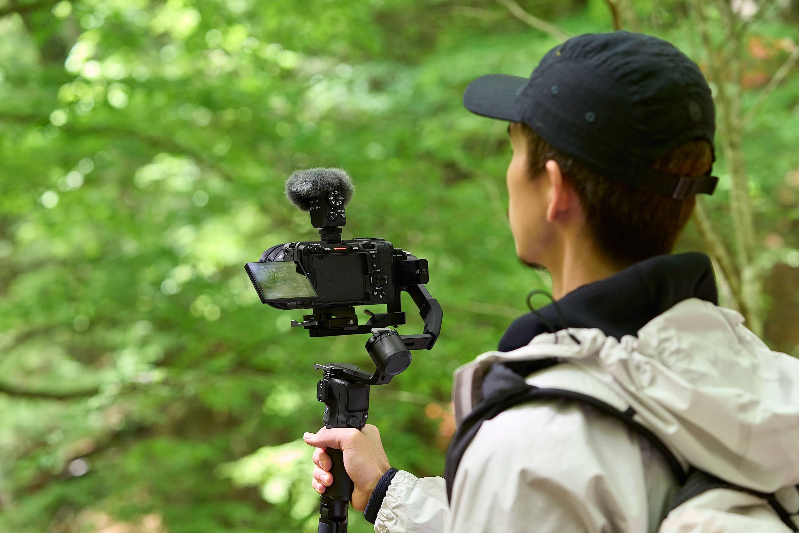 Sony ECM-M1 Microphone à Condensateur Compact pour Vidéo, Caméras et Youtube