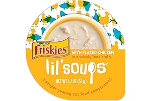 Friskies Lil' Soups Flaked Chicken Cat Treats: A Purr-fect Delicacy for Feline Delights