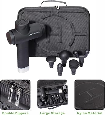 Carrying Case for Hypervolt 2 Pro/Hypervolt Plus Travel Storage Organizer Hard Shell Bag Massage Gun Device Holder