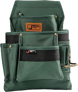 Jetech Tool Belt Pouch with 3 Pockets