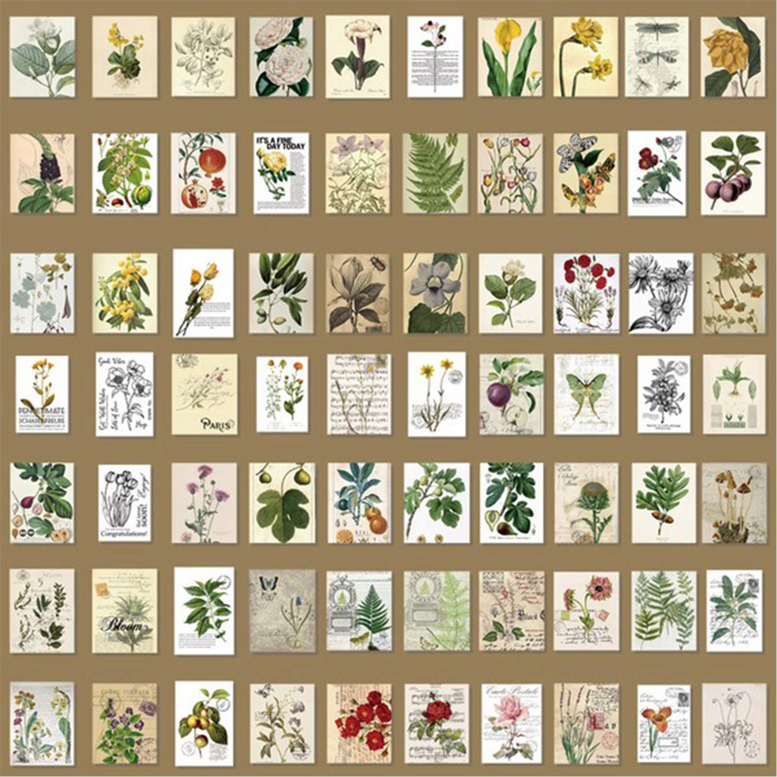 366 Fogli Carta Scrapbook Vintage 40x50mm - Carte Decorative Per DIY, Album E Biglietti - Foto 4