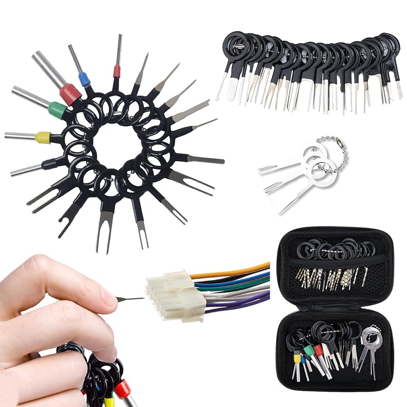 Kit de Ferramentas para Remoção de Terminais Elétricos ecocstm com 41 Peças e Estojo