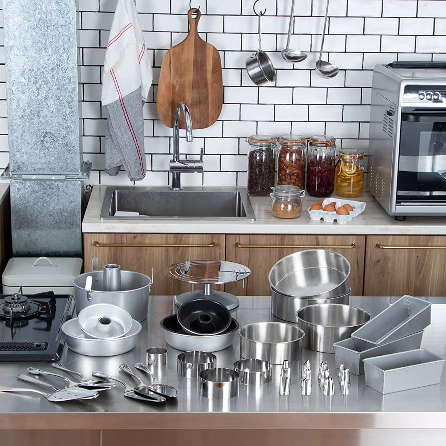 アルミ製 ミニシフォン型 7個セット アルミシフォンケーキ型 10cm つなぎ目なし 1個入 松永製作所