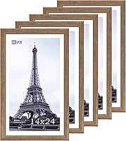 Vista 55 de VCK Marco para póster con plexiglás pulido, juego de 5 formatos horizontal y vertical, incluye piezas metálicas para colgar, 18 x 24 pulgadas