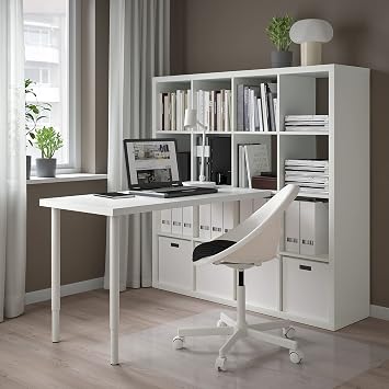 ProTuning LAGKAPTEN/KALLAX Desk combination, white, 147x159x147 cm