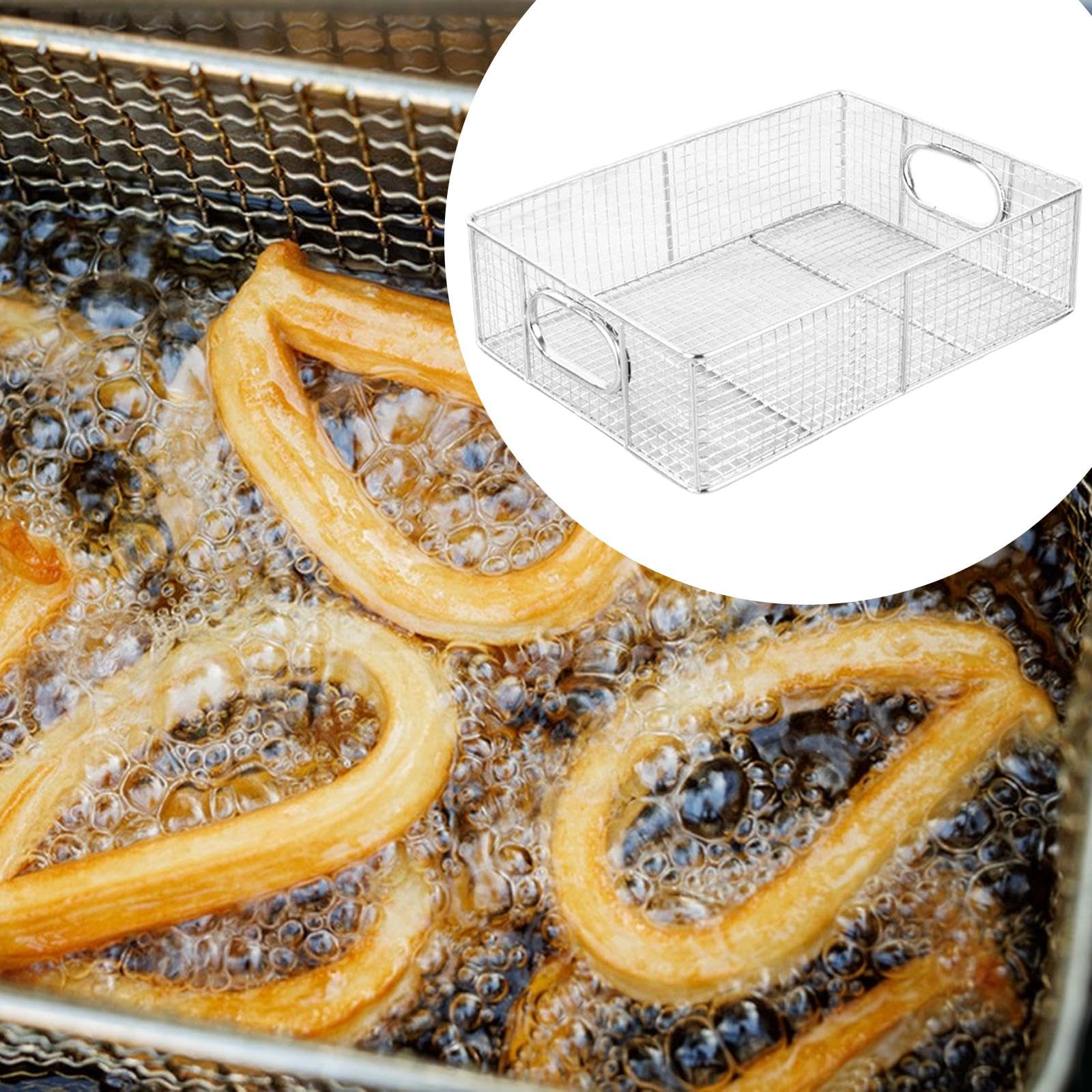 friggitrice, Cucina con filtro for cestello for frittura in acciaio inossidabile