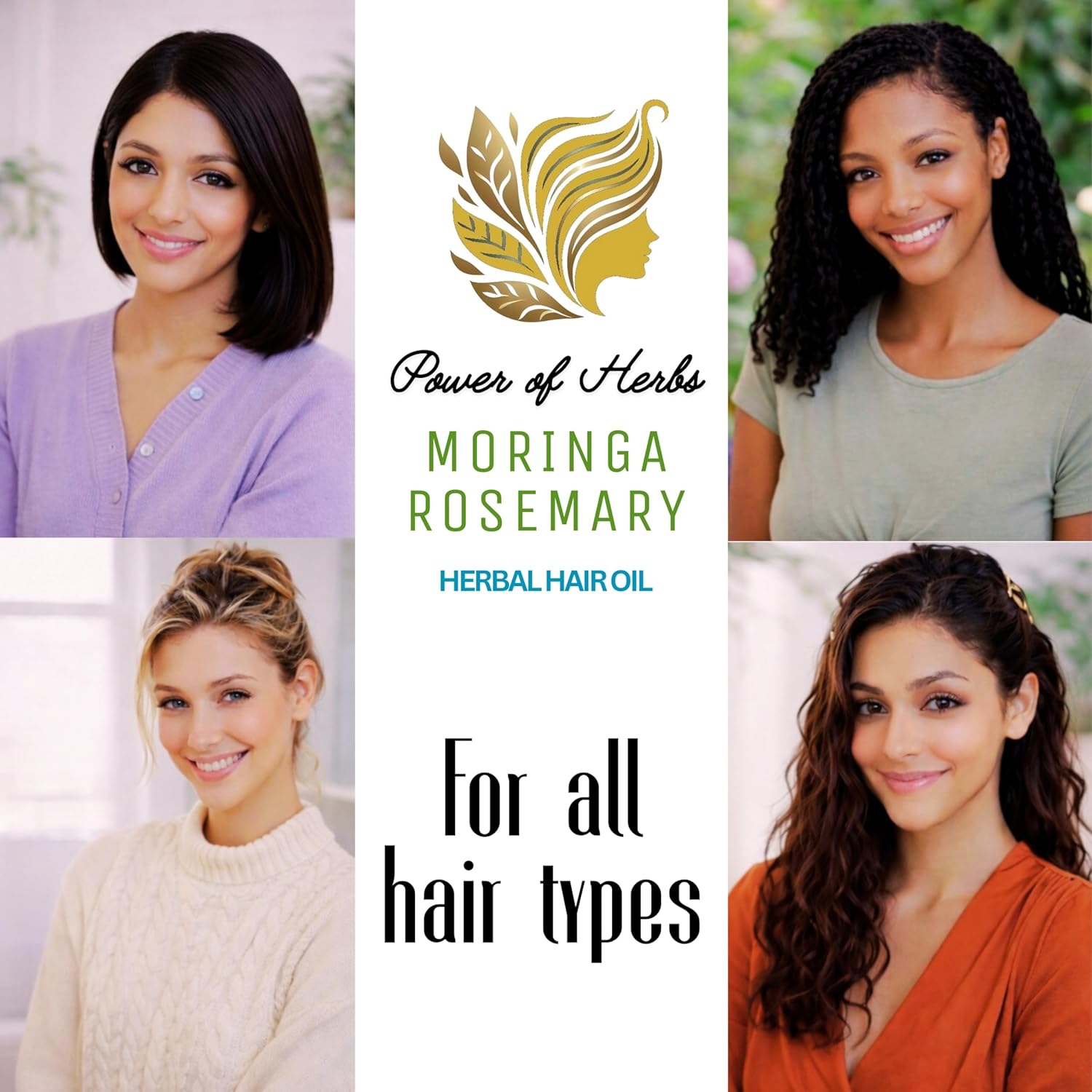 Moringa Rosemary Ayurvedic Herbal Hair Oil with Pumpkin Seed, Amla & 15+ Herbs - Made in USA with Organic Ingredients, Supports Thicker, Shinier Hair Growth for All Types, 2 oz - Image 5