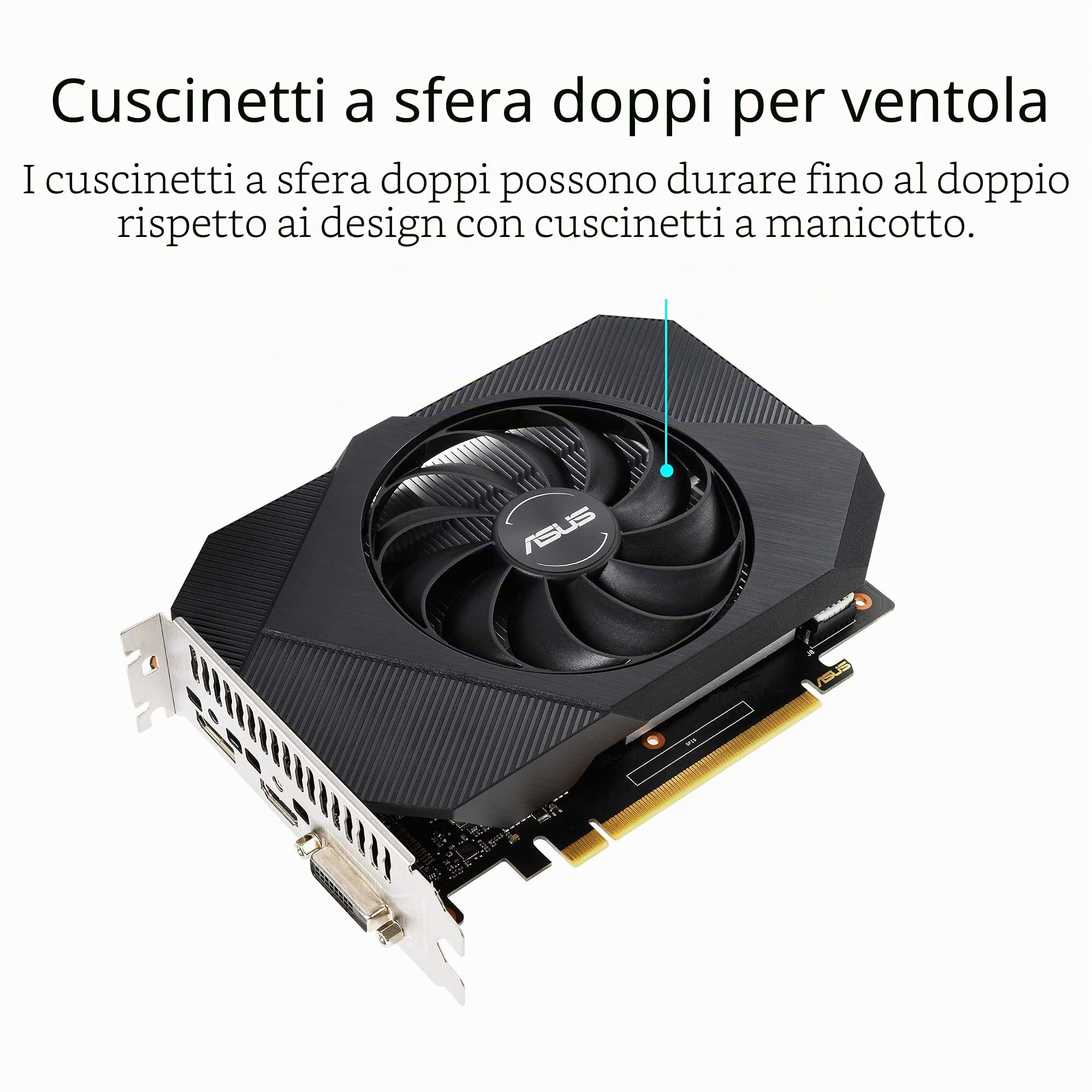 ASUS Phoenix GeForce GTX 1650 OC Edition Scheda Grafica, 4 GB