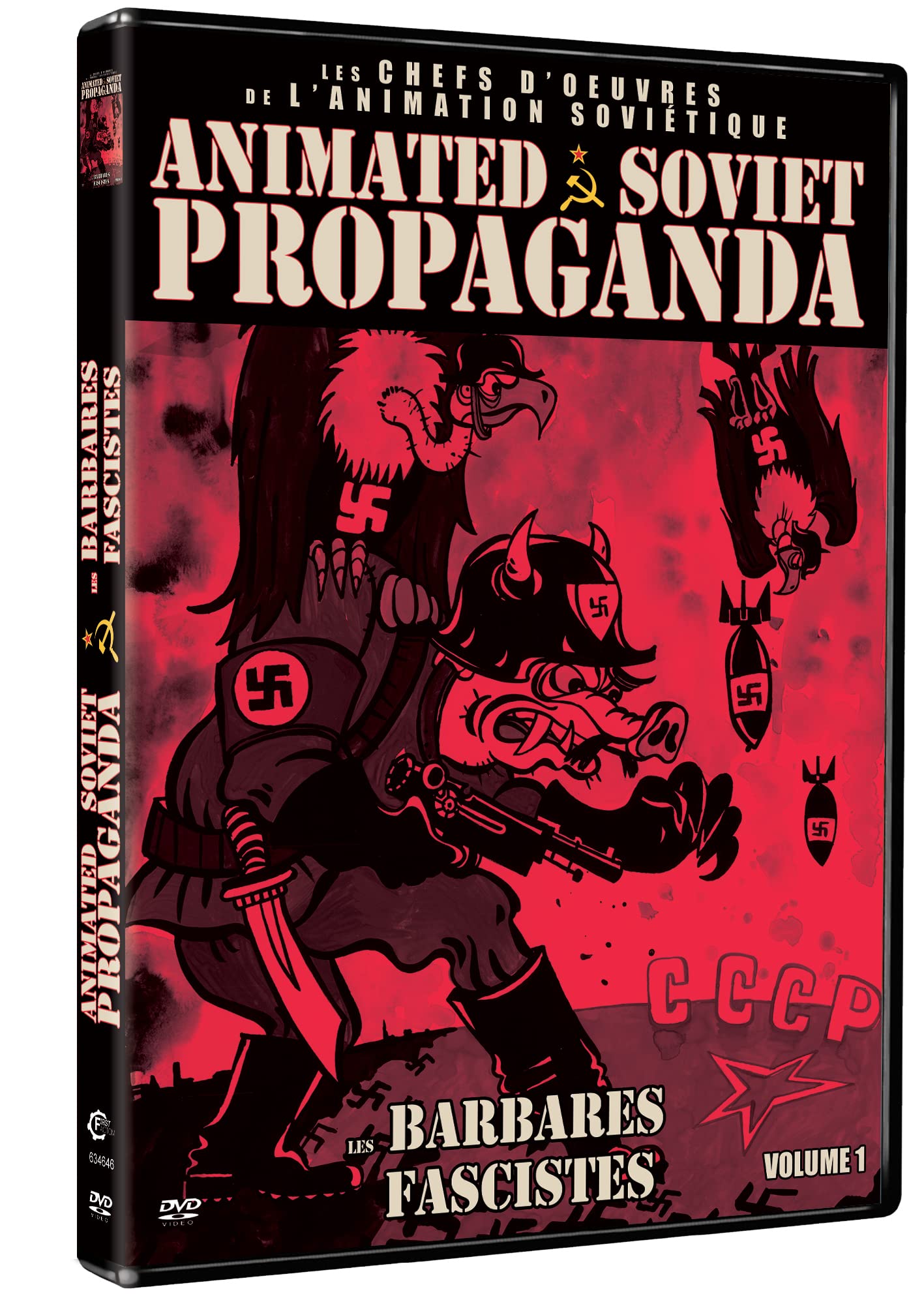 Animated Soviet Propaganda Volume 1 : Les barbares fascistes [DVD]