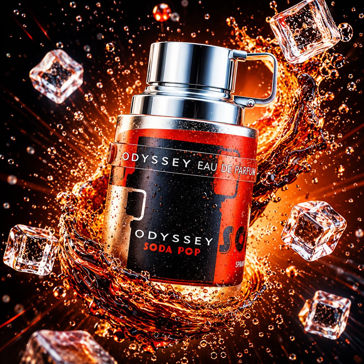 Odyssey Soda Pop Eau De Parfum 100 ml | Una fragancia vibrante y efervescente que encarna la energía lúdica y el encanto moderno.