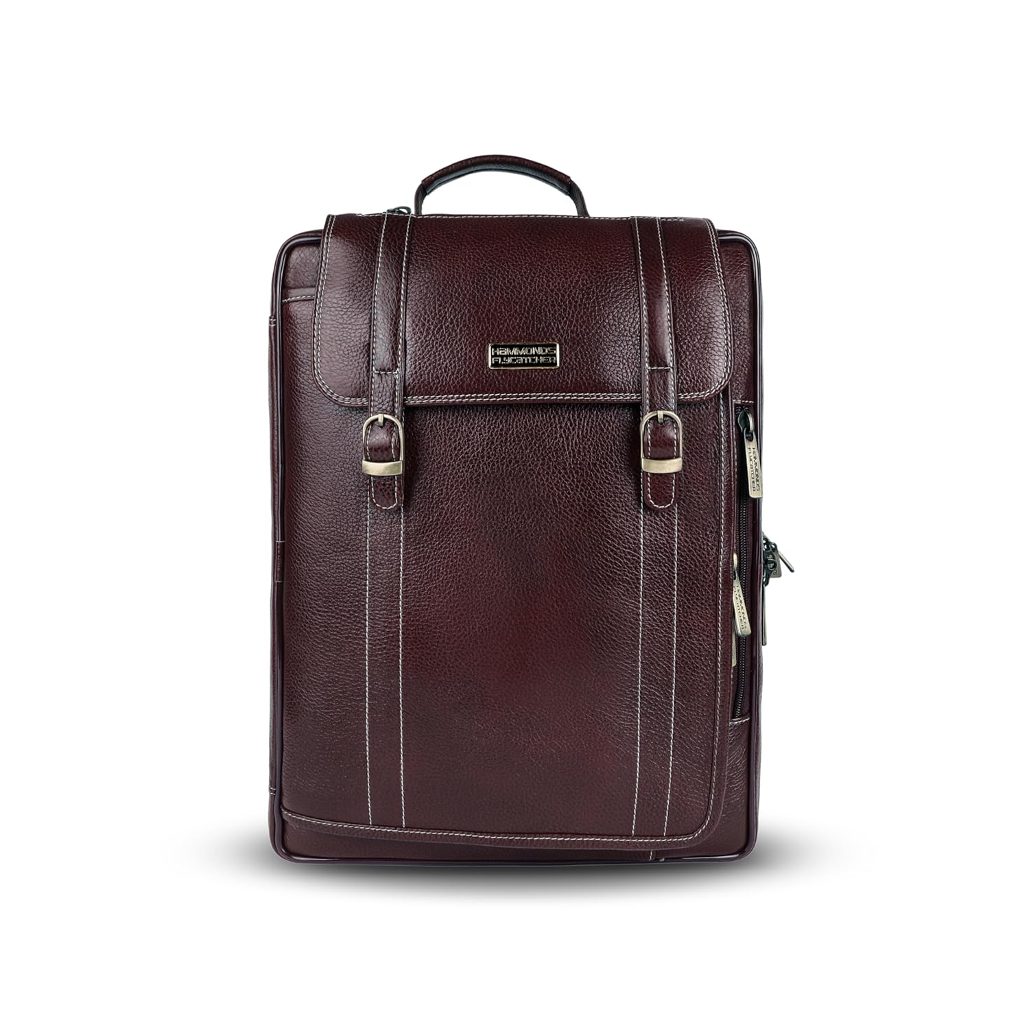 HAMMONDS FLYCATCHER Genuine Leather Office Bag for Men, 2in1 Brown Laptop Bag for Men, Fits 15.6″ Laptop, Adjustable Strap, Multi Compartments Ideal for Office, Travel, Daily Use, 1 Year Warranty HAMMONDS FLYCATCHER Genuine Leather Office Bag for Men, 2in1 Brown Laptop Bag for Men, Fits 15.6″ Laptop, Adjustable Strap, Multi Compartments Ideal for Office, Travel, Daily Use, 1 Year Warranty