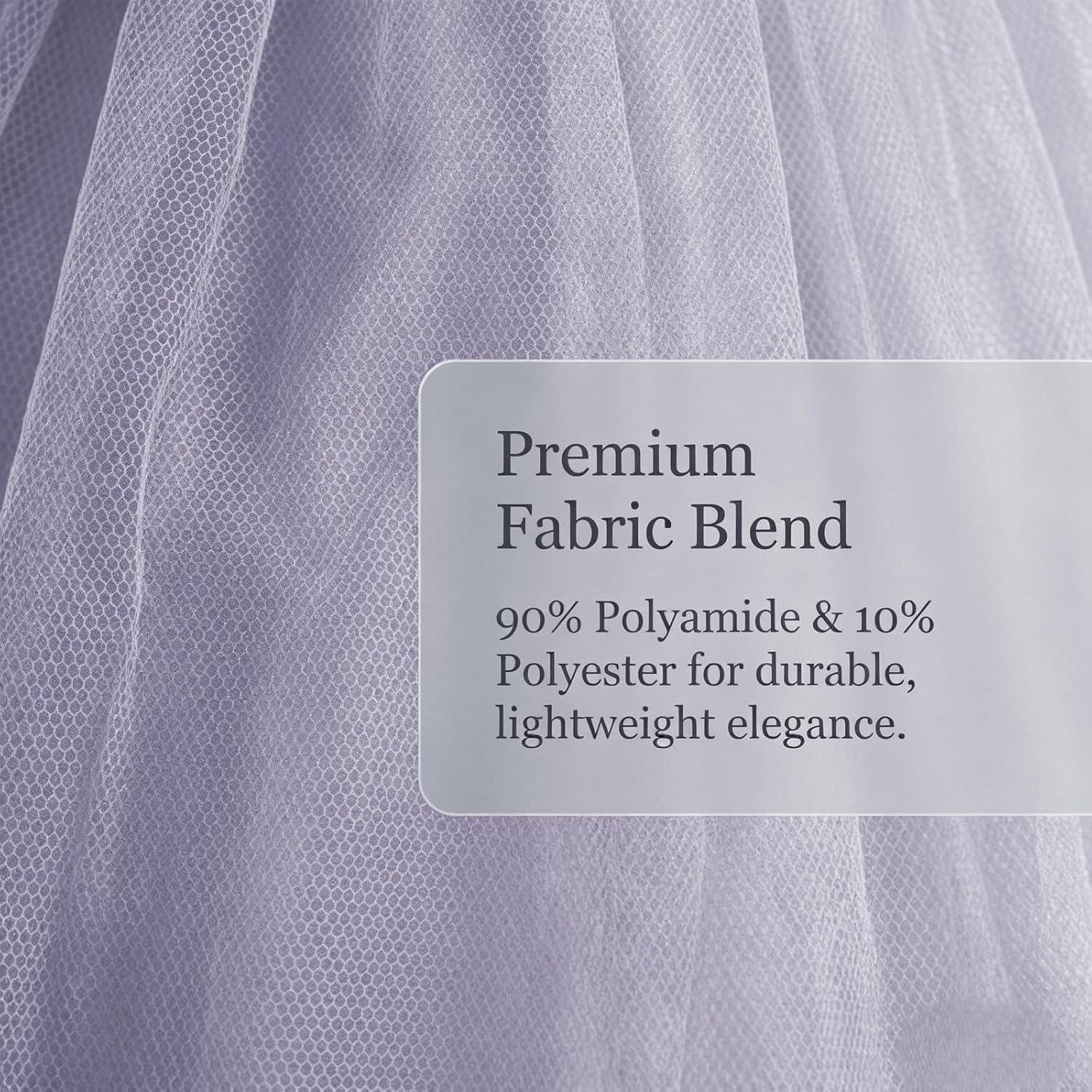Kephy Women's 7-Layered A-Line Tulle Tutu Skirt Knee Length for Prom Party