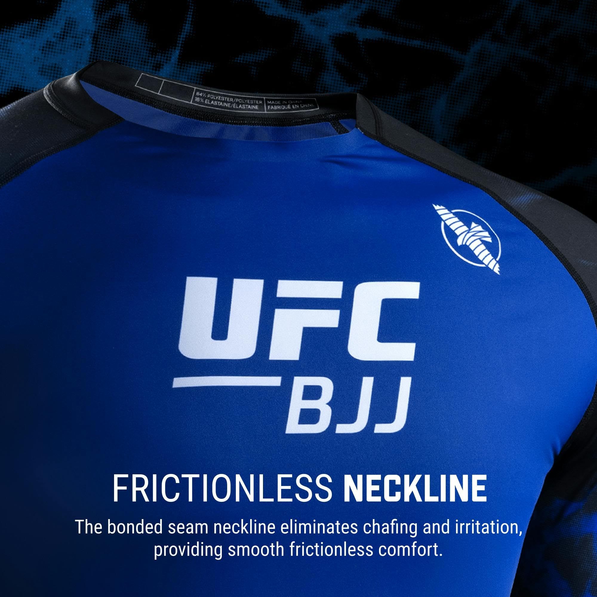 Hayabusa UFC - Rash Guard a maniche lunghe da uomo