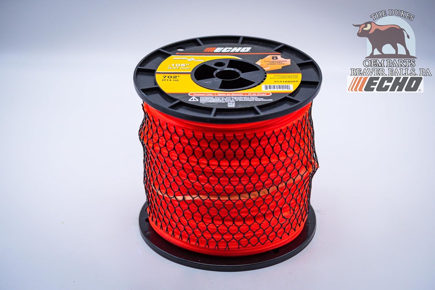 Genuine Echo Crossfire Trimmer LINE .105 3LB Spool 314105055