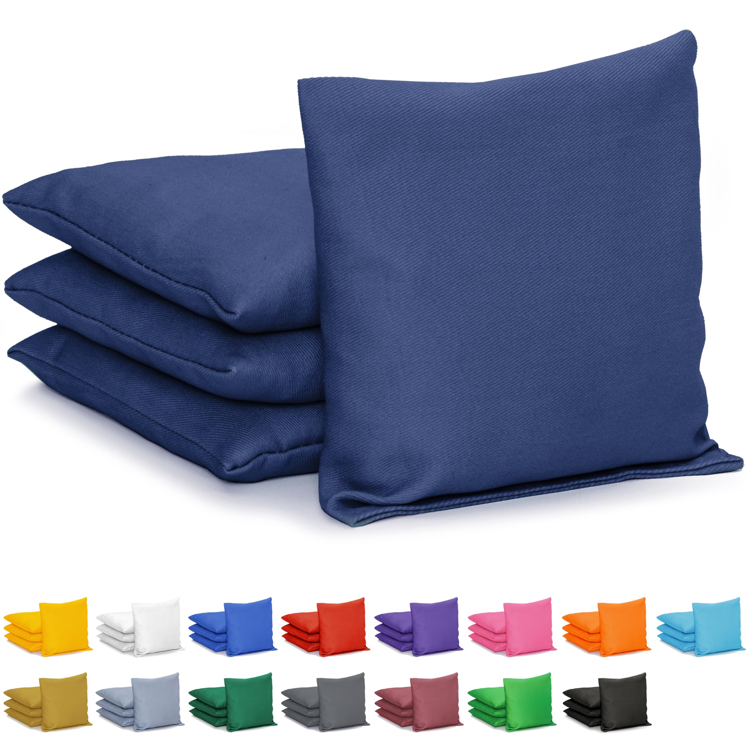 GoSports Cornhole Bean Bags Set of 4 - Regulation All Weather - Mix and Match from 16 Colors Available