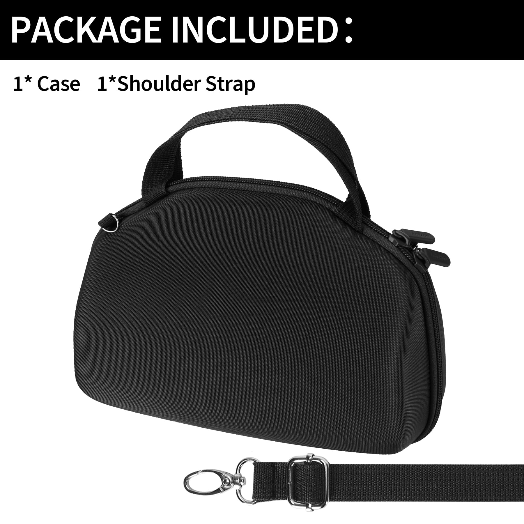 Hard Case Compatible with JBL Charge 6 Waterproof Speaker (Black Case)