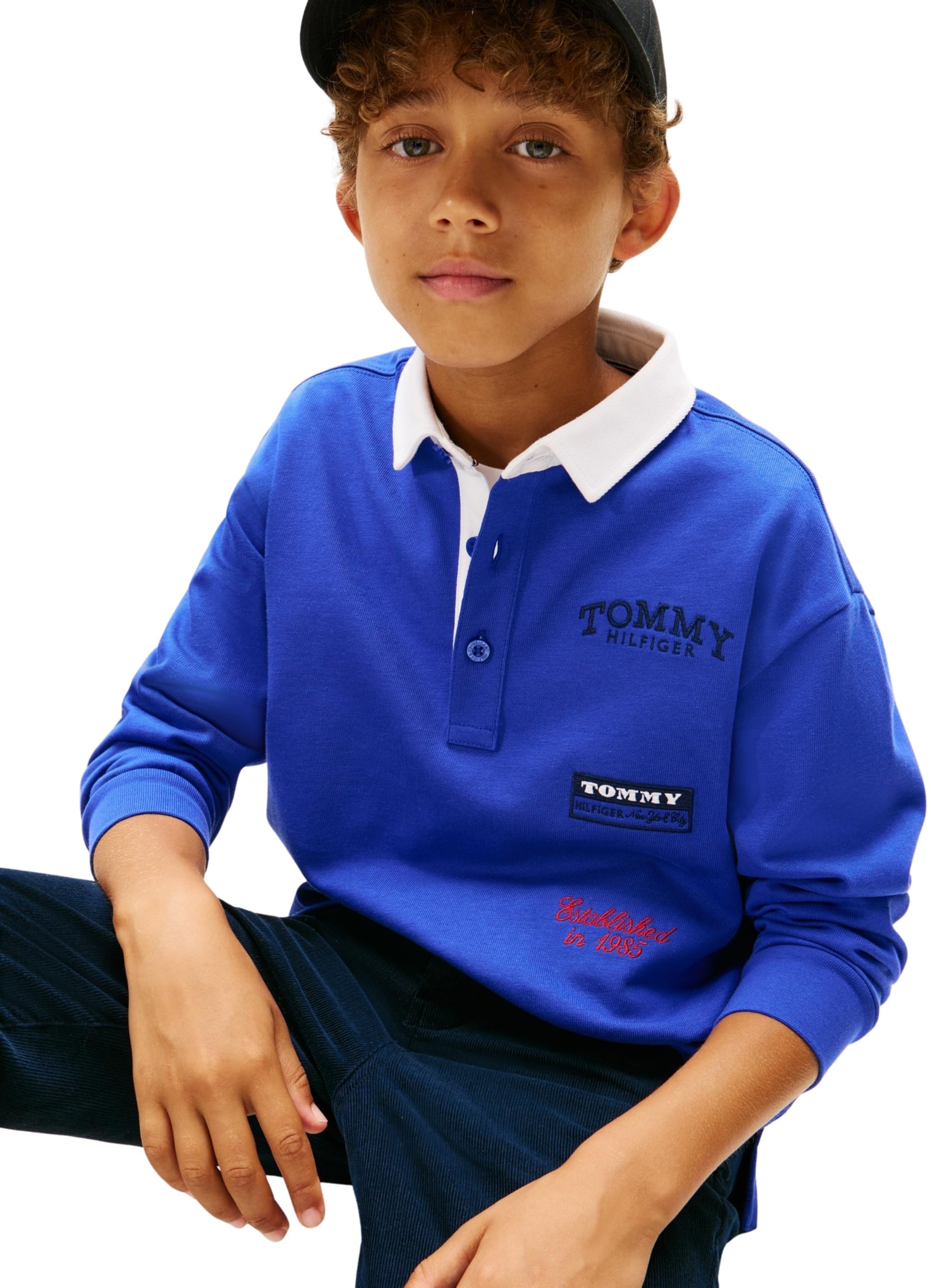 Tommy Hilfiger Polo L/S Bambini e Ragazzi