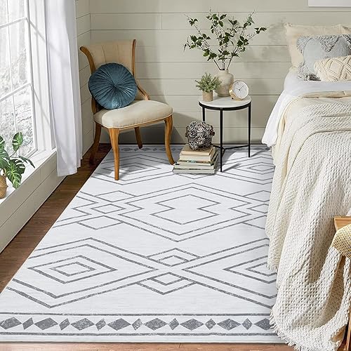 Vista 28 de Zacoo Runner Rug 2x6 Moroccan Throw Rugs with Rubber Backing Washable Rugs Non Slip Carpet Kitchen Rugs Bohemian Rug Soft Rug No Shedding Floor Mats