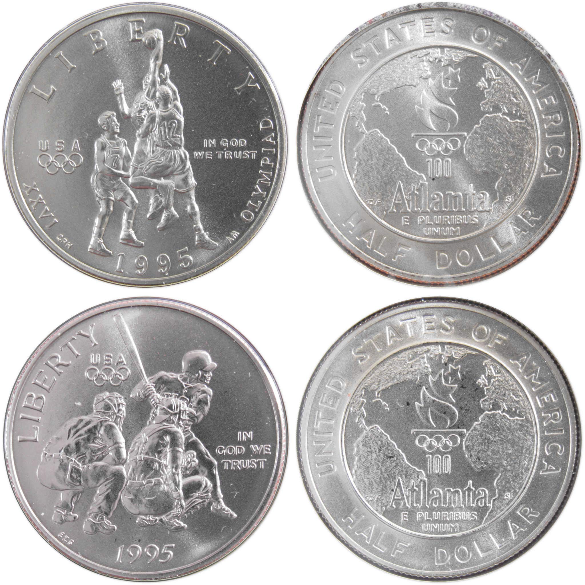 Atlanta Olympic Games Young Collector's Set Series 1-4 OGP SKU