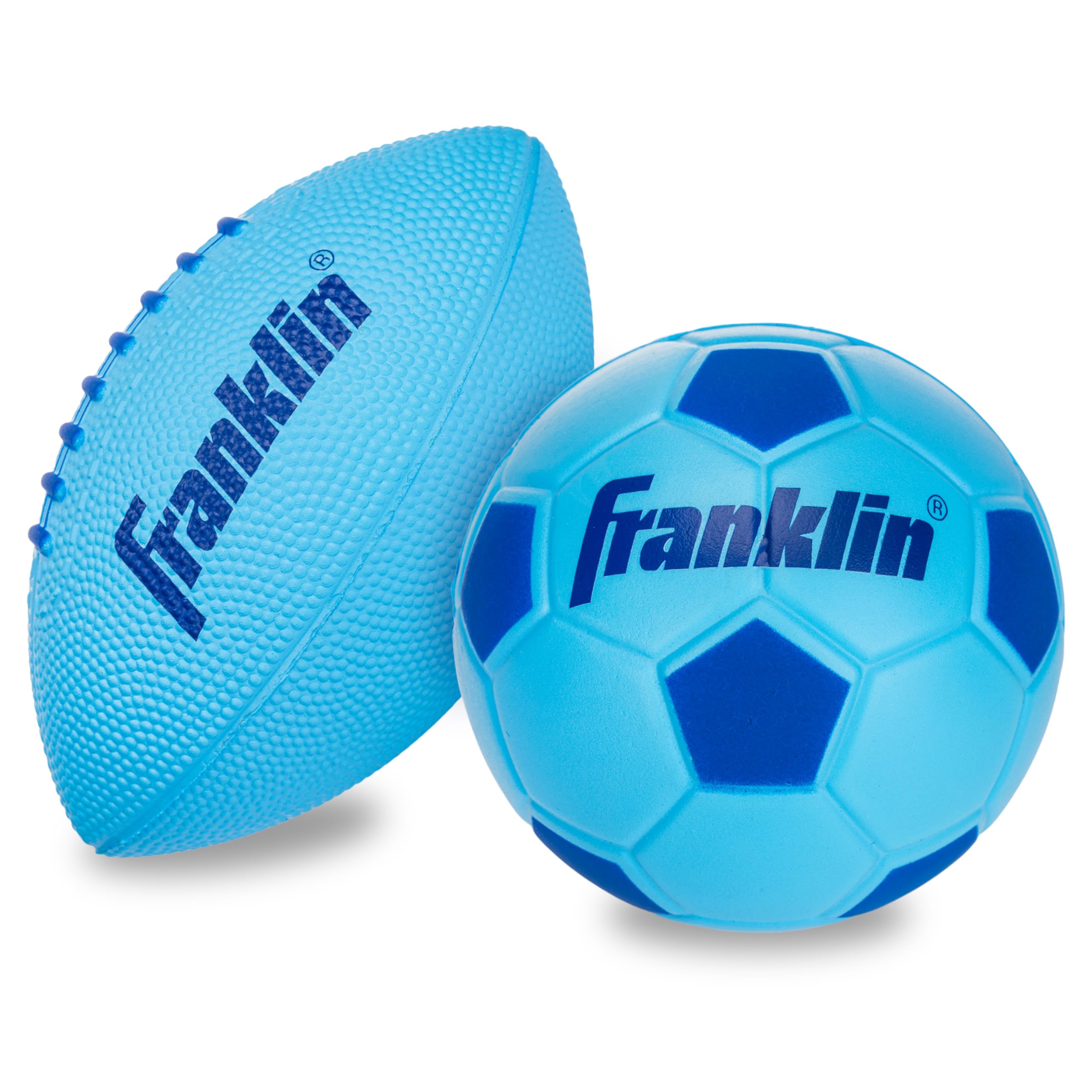 Franklin 60163 Mini Pro Brite - Pallone da calcio in schiuma