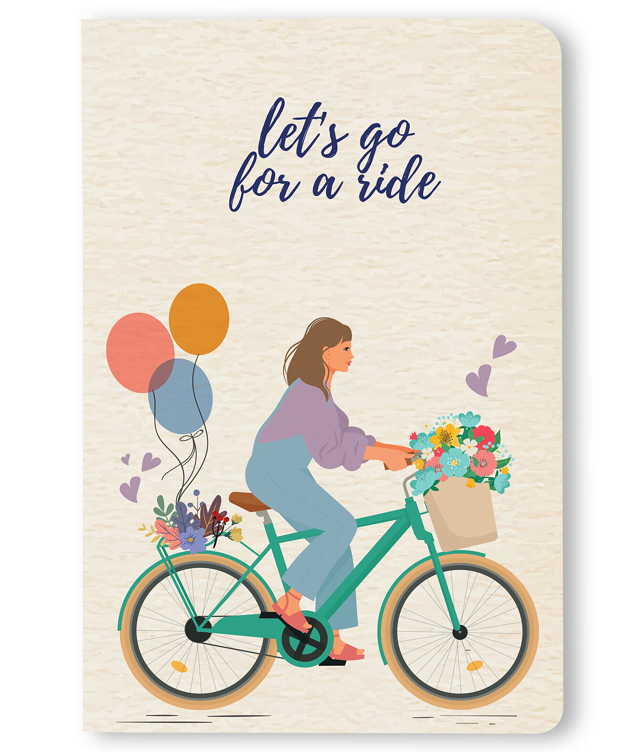 BOUND N FOUND 100 GSM A5 Dot Grid Journal Diary for Women:160 Pages (Cycle)