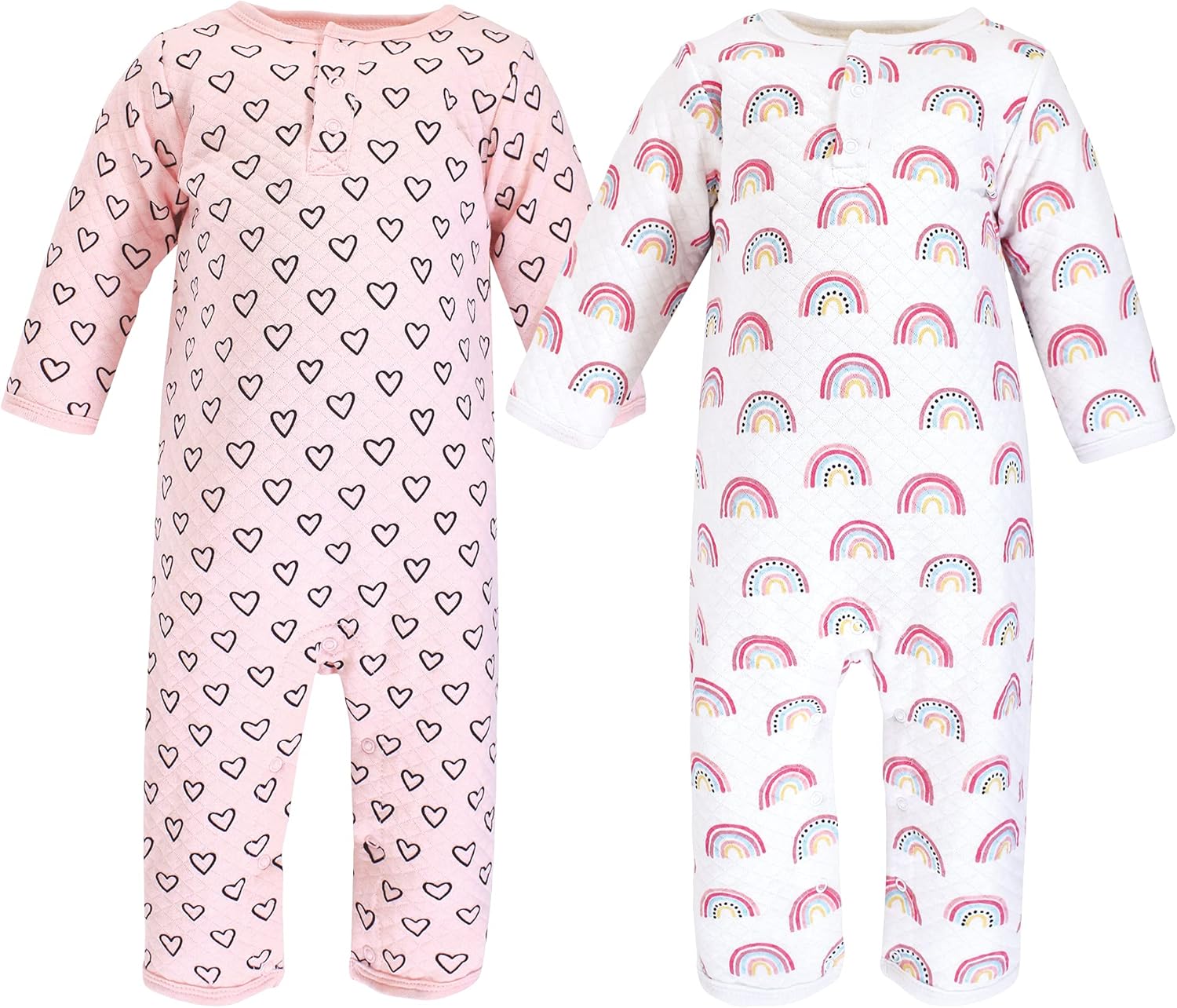 Hudson Baby Unisex Baby Premium Quilted Coveralls