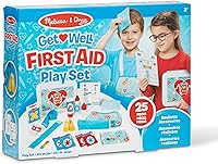 Vista 3 de Melissa & Doug Kit de Juguetes de Primeros Auxilios para Recuperarse – 25 Piezas de Juguete