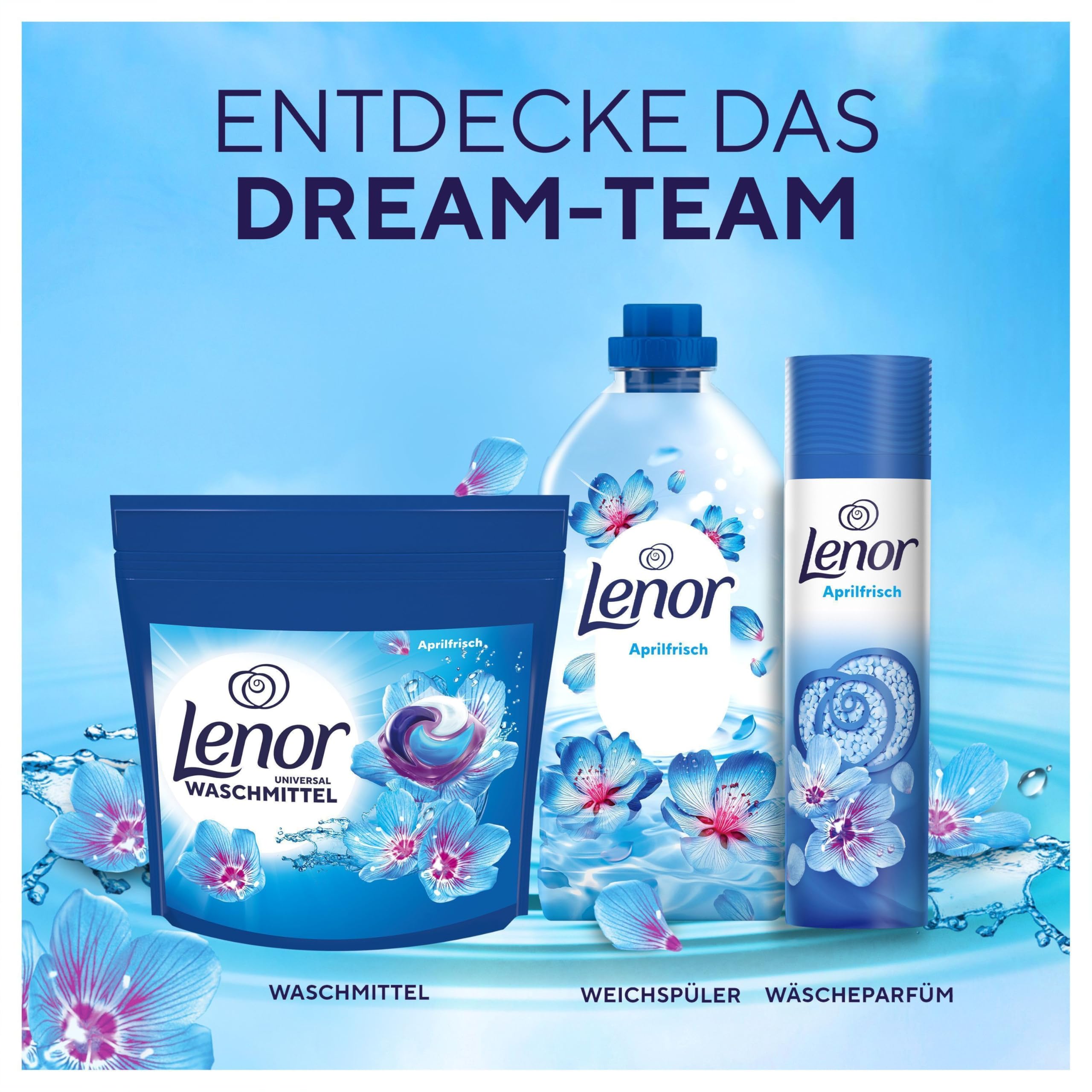 Lenor Pods Universal Waschkapseln Waschmittel, 100 Waschladungen, Aprilfrisch, Lang Anhaltende Frische Und Extra Geruchsabwehr