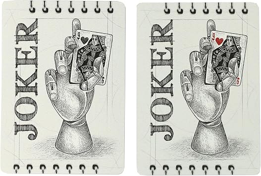 Sketch & Draft Bicycle Artist Series Playing Cards, Limited Edition Set in Sketch Pad and Blueprint Tuck Box Designs