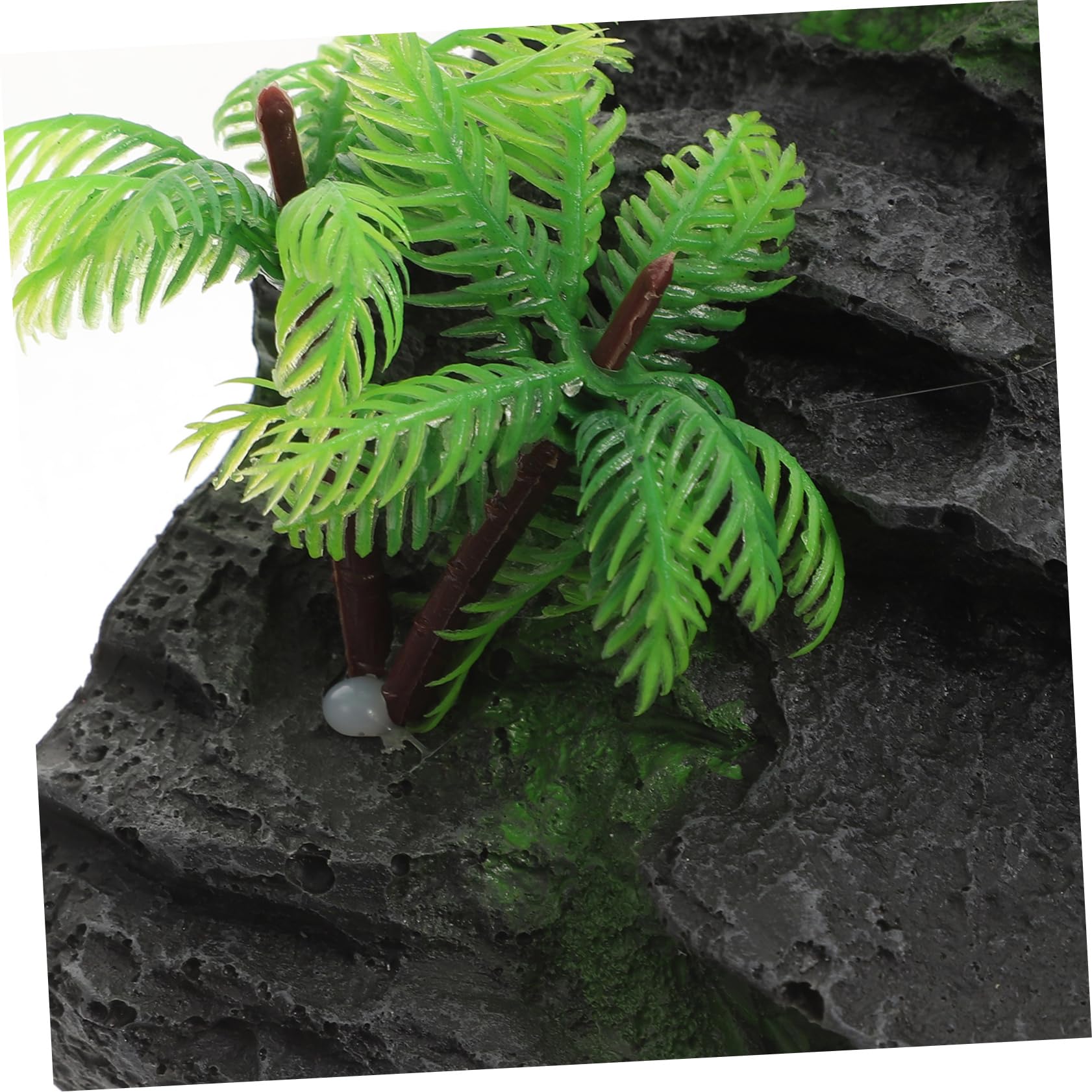 Angoily Piattaforma Pontile Galleggiante Per Tartarughe Molo Per Crogiolarsi Delle Tartarughe Piattaforma Decorazioni Per Acquari D'acqua Resina Sintetica