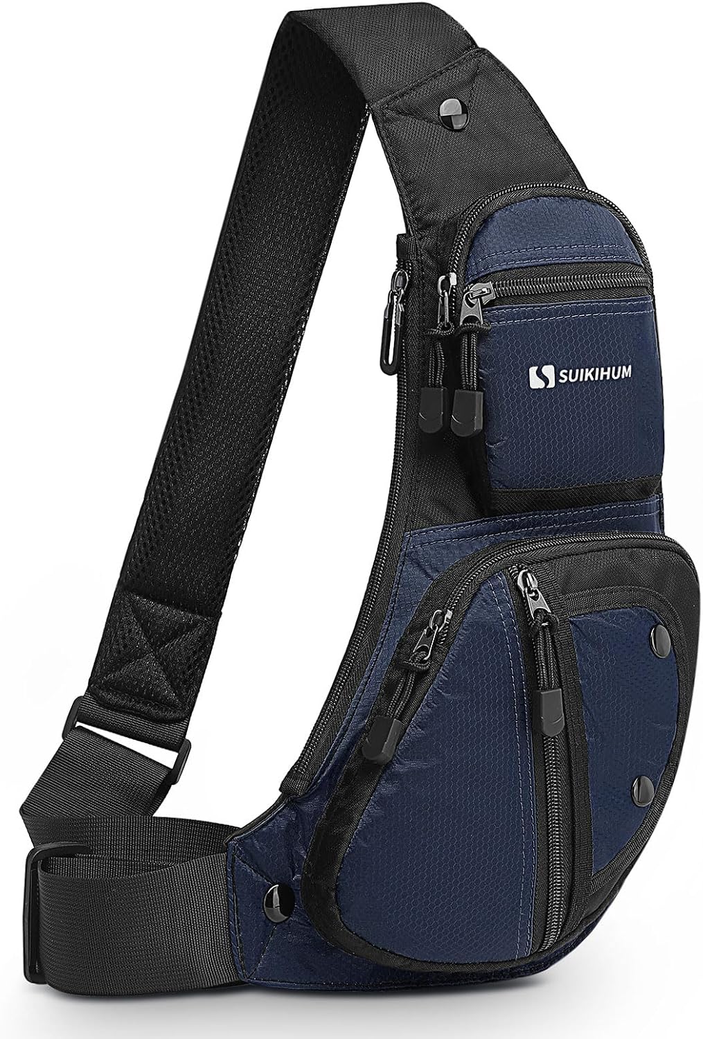 Sling Backpacks for Men Women Crossbody Bags, Dark Blue