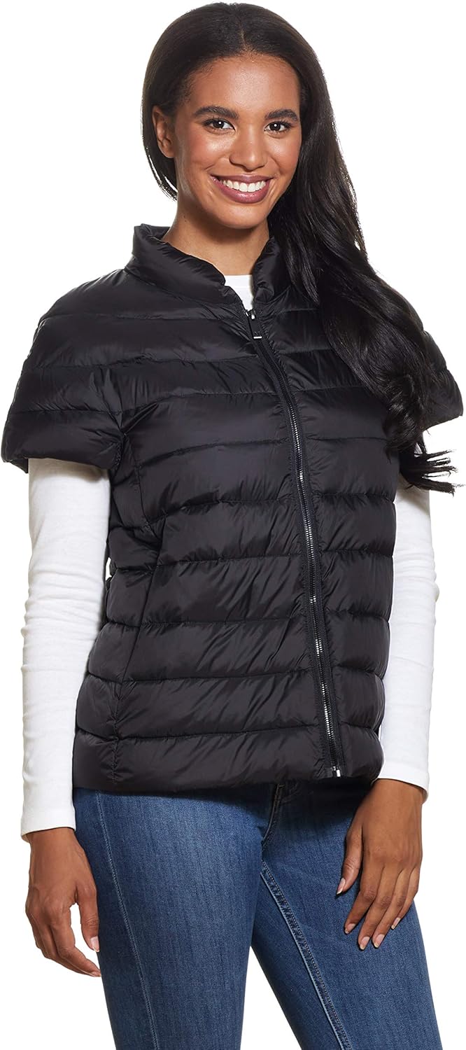 MARTHA STEWART Womens Puffy Vest - Down Vest Jacket for Women… at  Women's Coats Shop