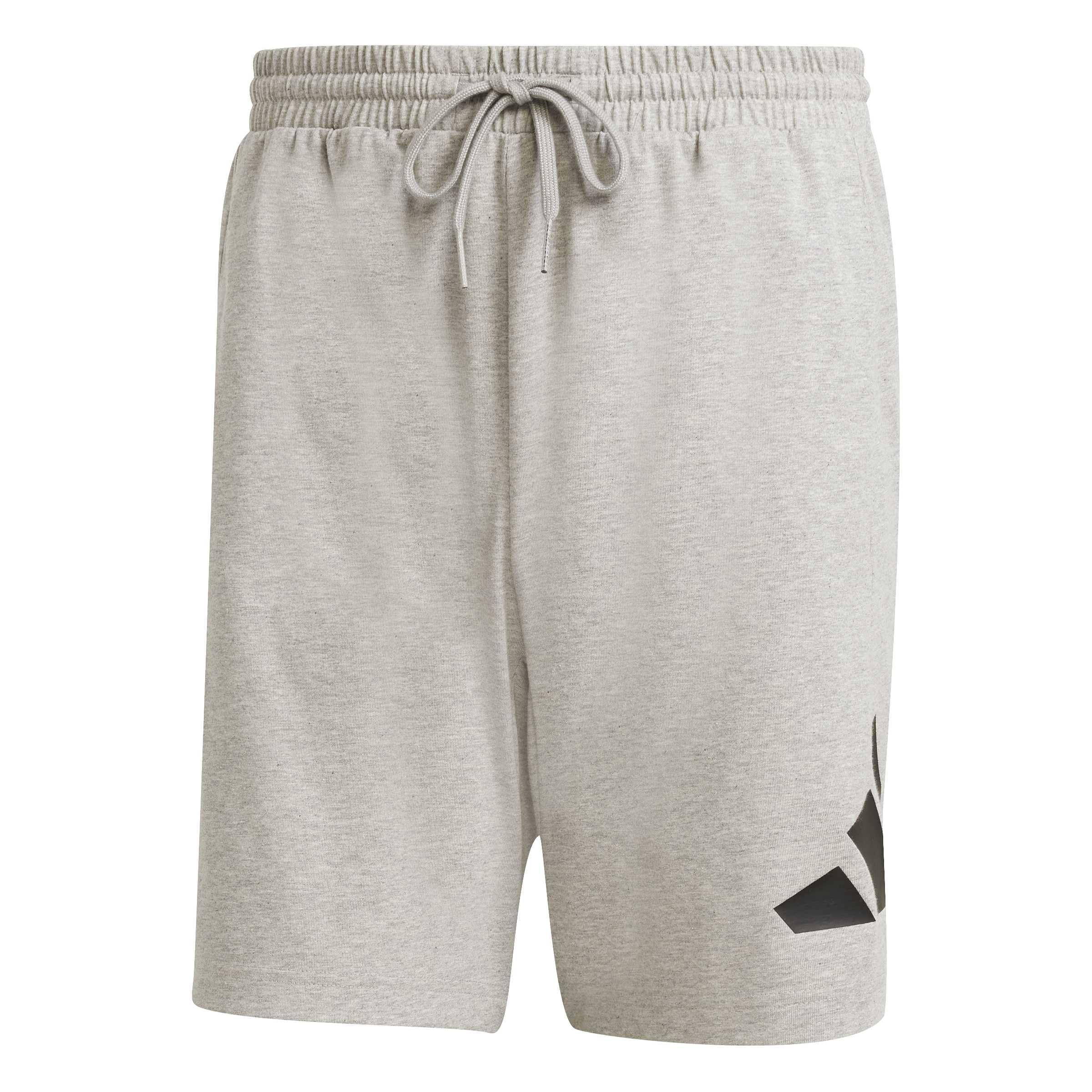 Adidas Men's Gris Short Essentials Big Logo