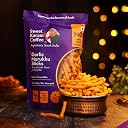 Sweet Karam Coffee Andhra Spicy & Garlic Murukku Combo | No Palm Oil | No Preservatives | South Indian Chakli | Crispy & Crunchy Tea-Time Snack | Festive Special | Homemade Recipe | 95g x 2 Packs gallery image