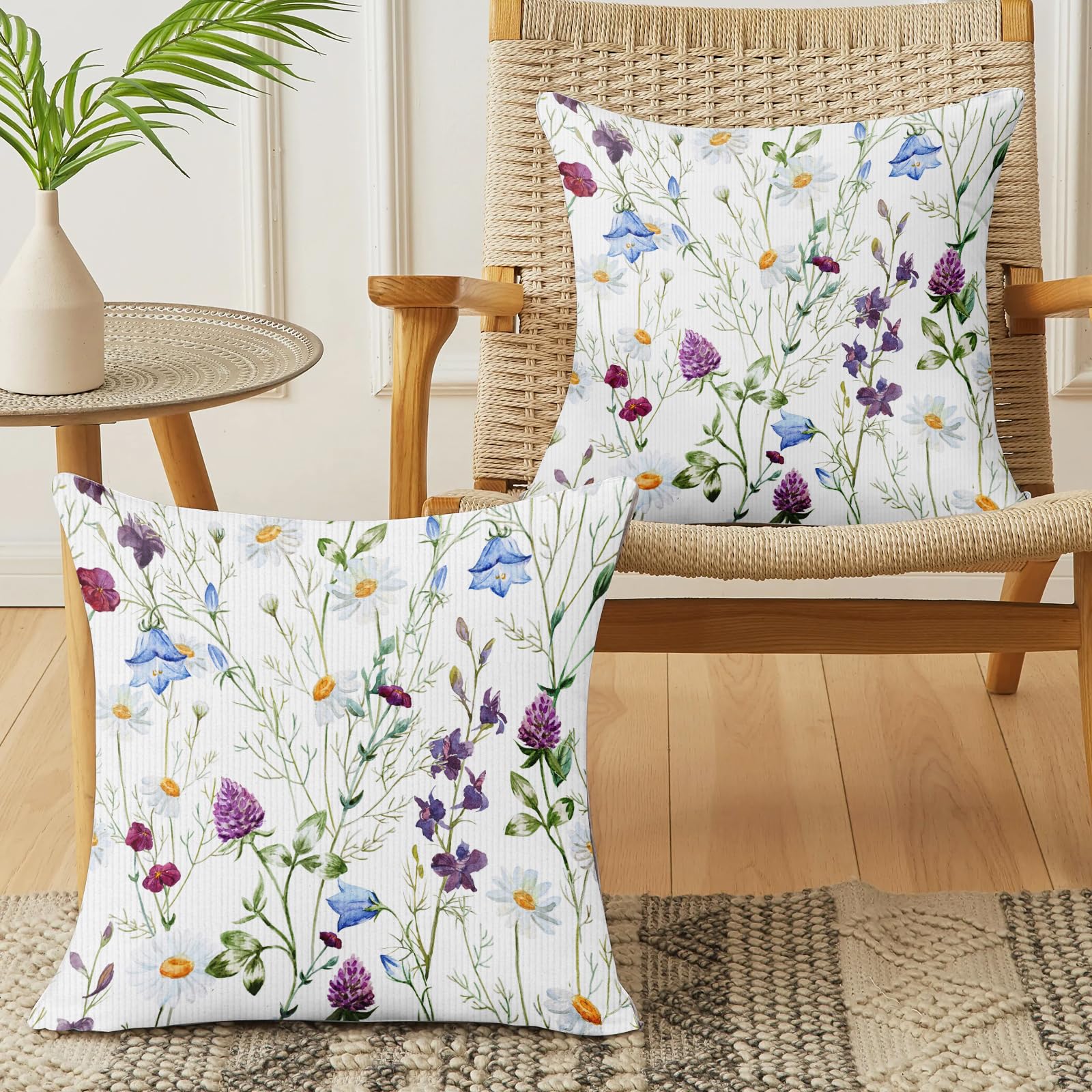 XPHZZL Cushion Covers Set of 2 Pack 60 x 60 cm - Image 3