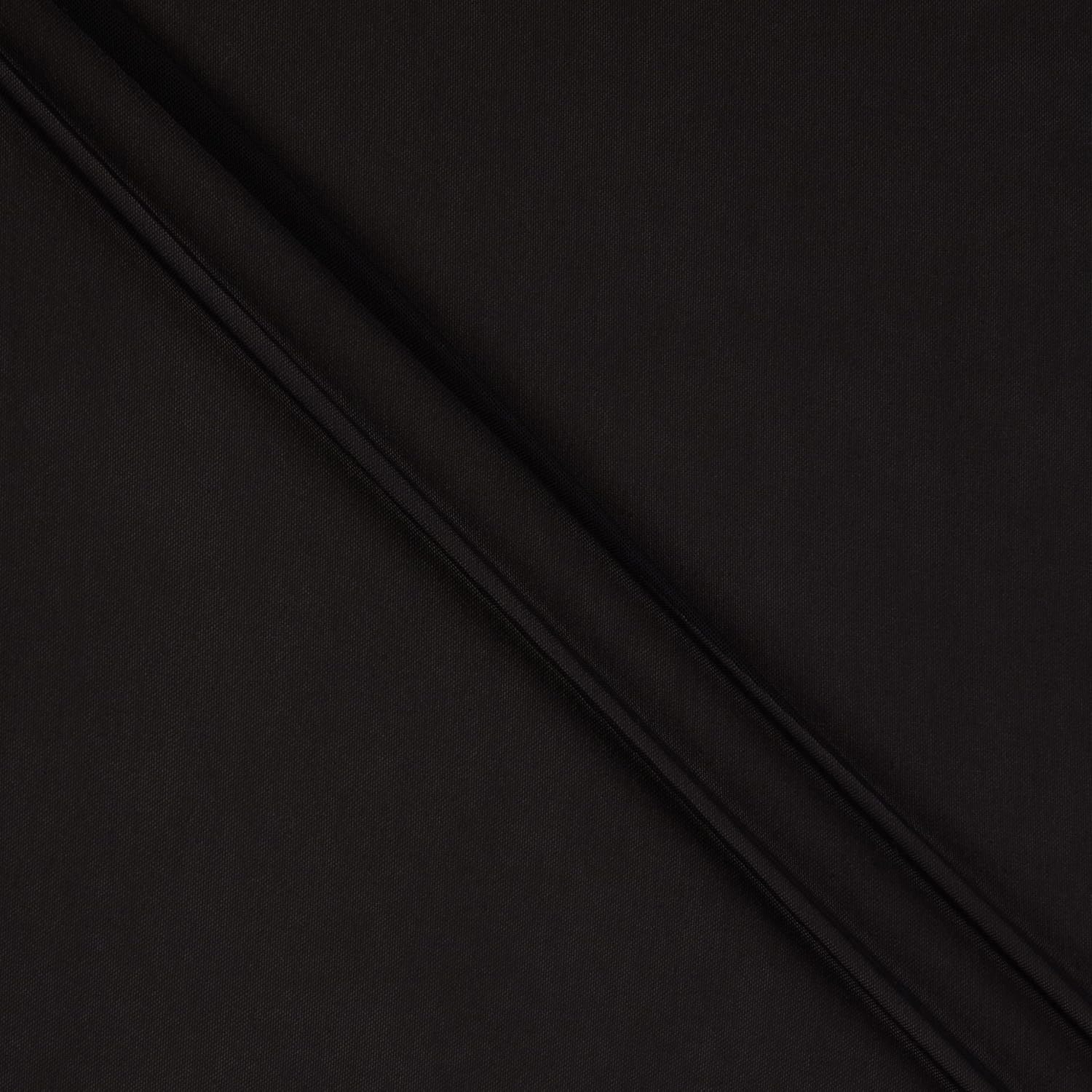 Power Stretch Mesh Nylon Spandex Black, Fabric by the Yard