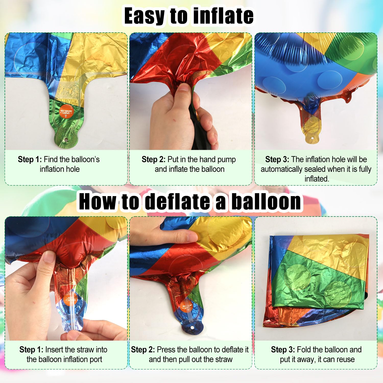 XIHIRCD Palloncino da Costruzione 81cm Mylar con Foil di Elio Grande per Feste a Tema per Bambini Decorazioni per Feste di Compleanno per Ragazzi e Ragazze (1